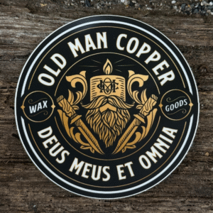 Old Man Copper Sticker (Large)